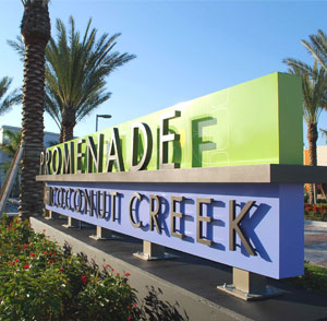 Promenade at Coconut Creek - Fort Lauderdale, FL - Woolbright Development Entry Sign